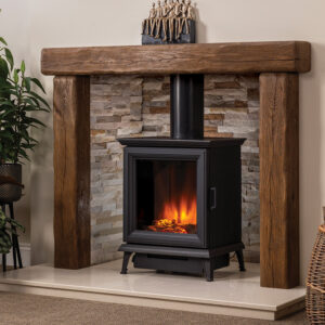 Beamish Fireplace Surround Aged Oak
