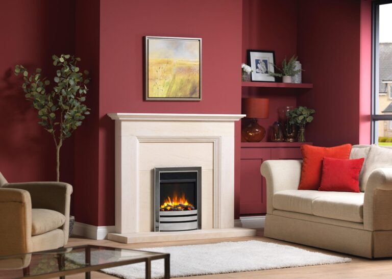 Charlton Jenrick 16inch 4D Ecoflame Electric Inset Fire
